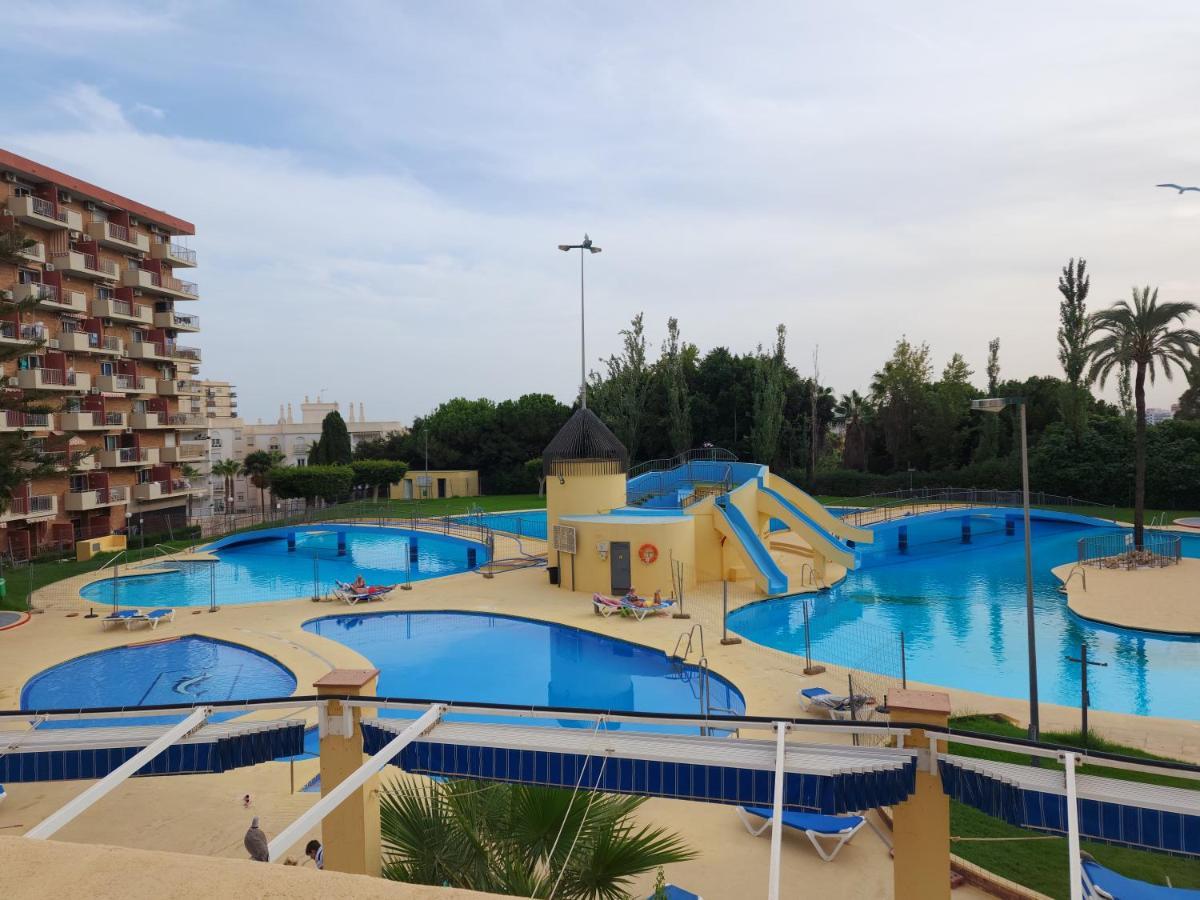 Nuevo Premium Studio con Piscina y Parque Acuático - Wifi Fibra 500MB Minerva-Júpiter Benalmádena Esterno foto